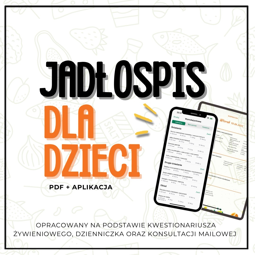 Jadłospis dla dziecka