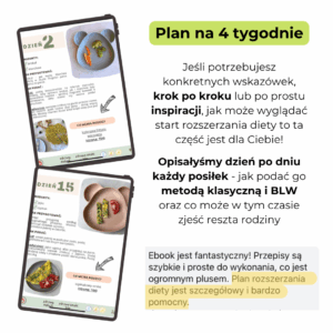 Pierwszy Krok w rozszerzanie diety plan 