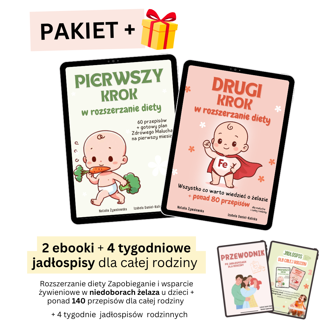 Pakiet ebook o żywieniu dzieci dla rodziców