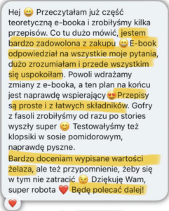 Opinia o ebooku o żelazie Drugi Krok